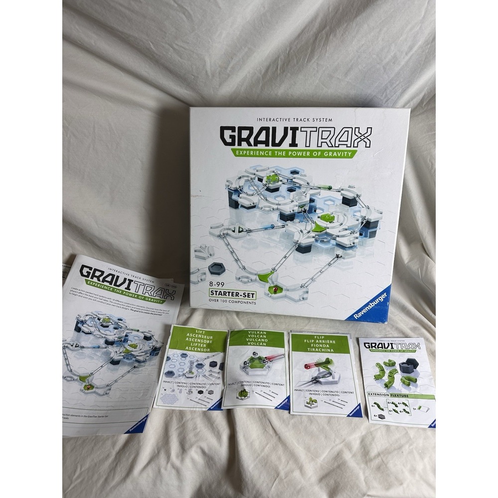 GraviTrax Starter Set w/ Lift Volcano Flip FlexTubes Expansions Ravensburger
